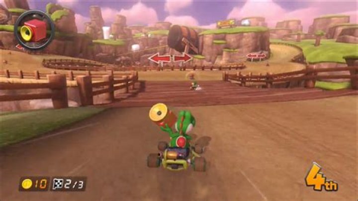 Yoshi valley in mario kart 64